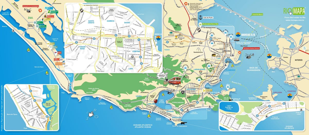 mapa de Río de Janeiro