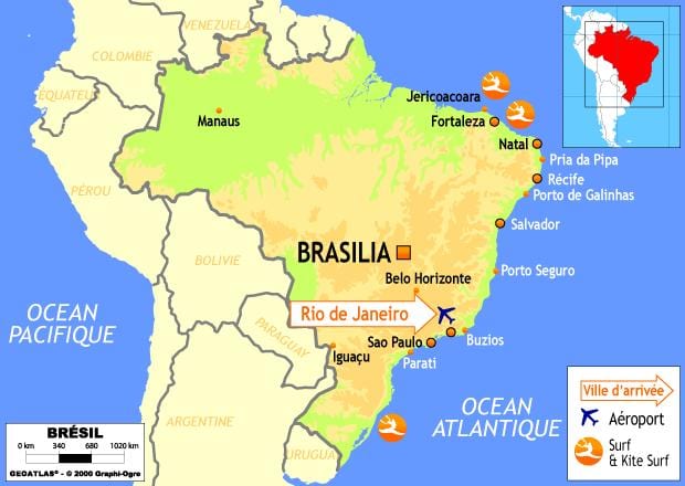 onde está o Río no mapa