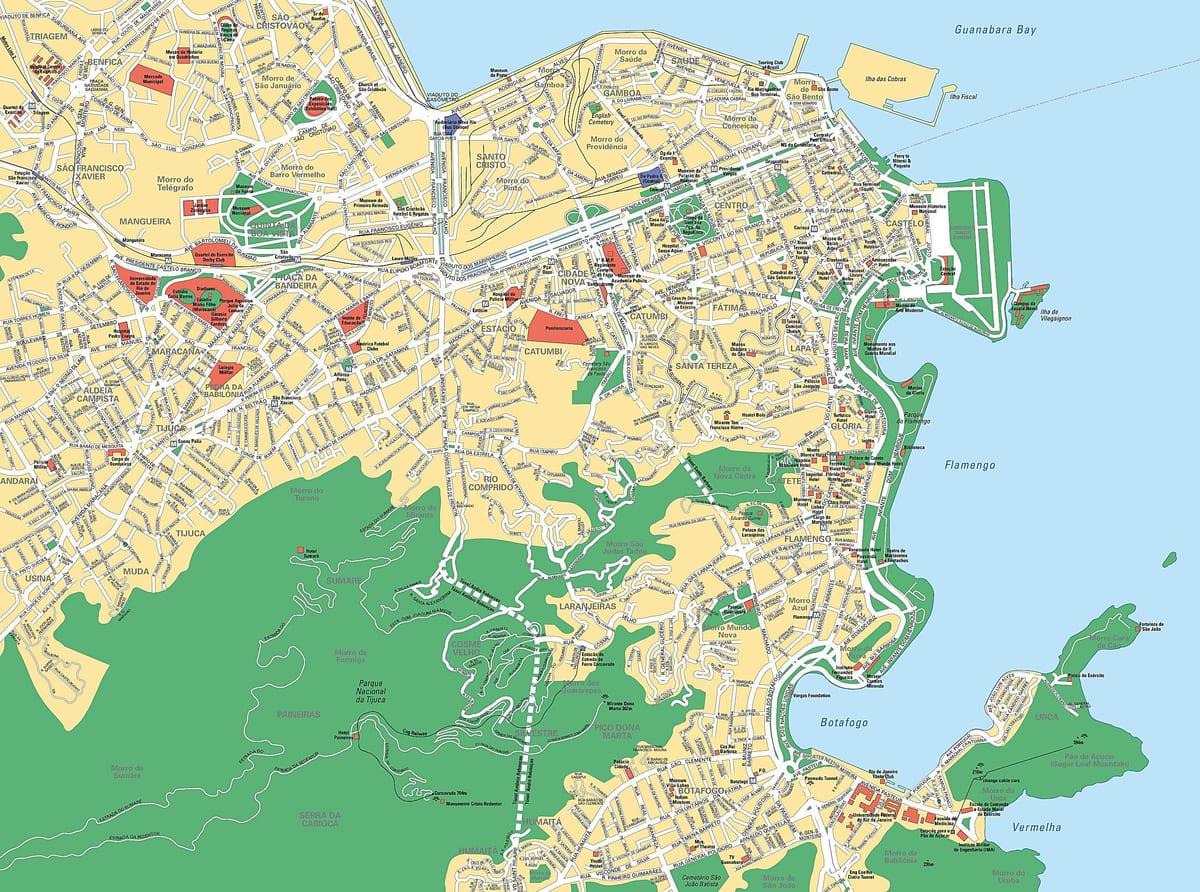 Río de Janeiro mapa
