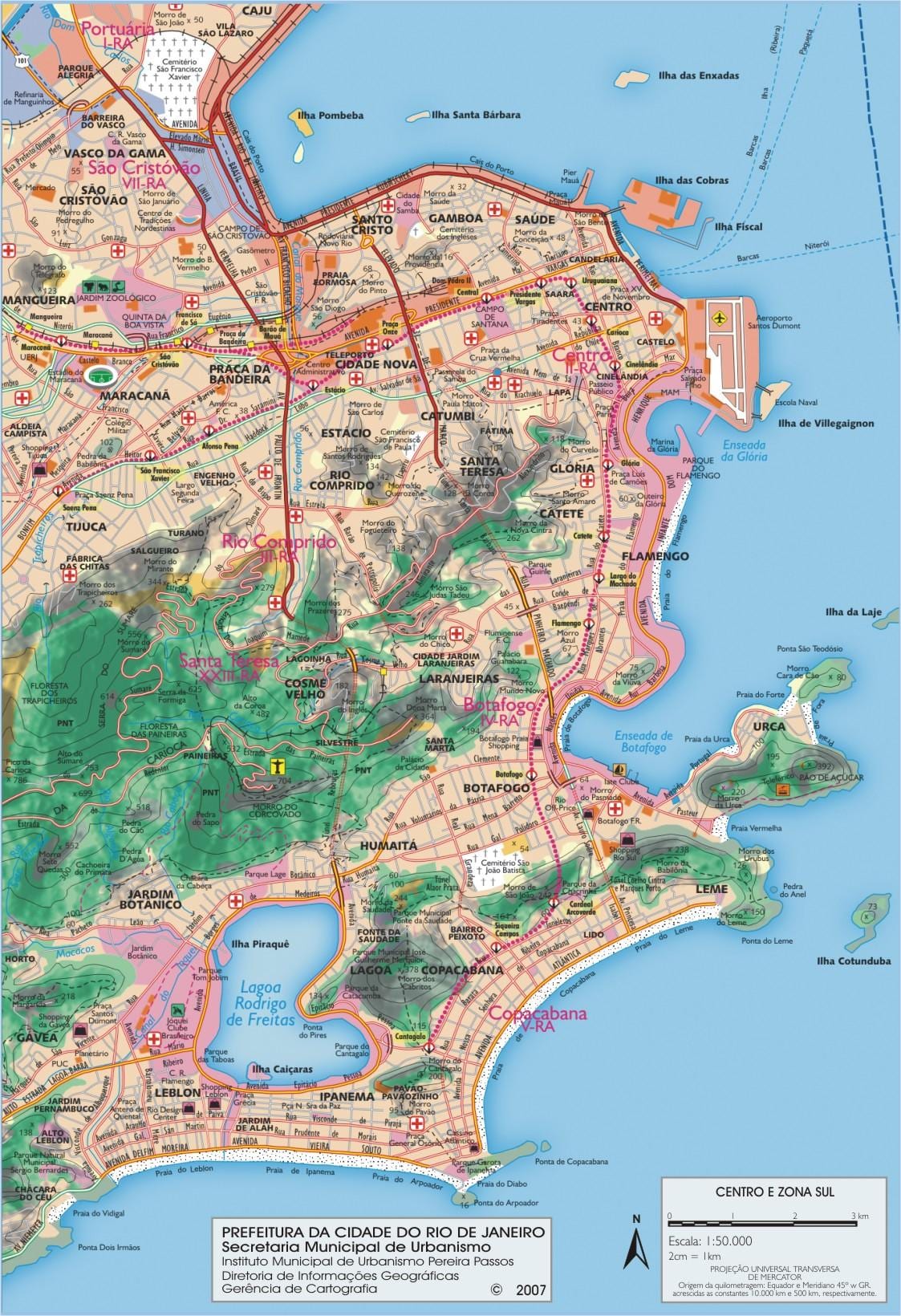 mapa de Río de Janeiro